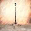 LumoPro Ultra Compact Light Stand: using with a speedlight, highest position