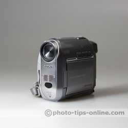 SpectraLight flash diffuser: sample picture, Sony camcorder
